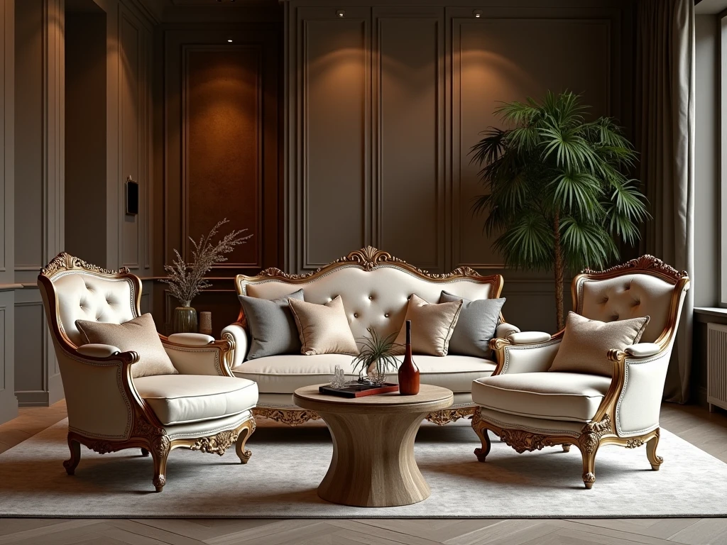 Bespoke custom furniture pieces crafted with premium materials and expert craftsmanship
